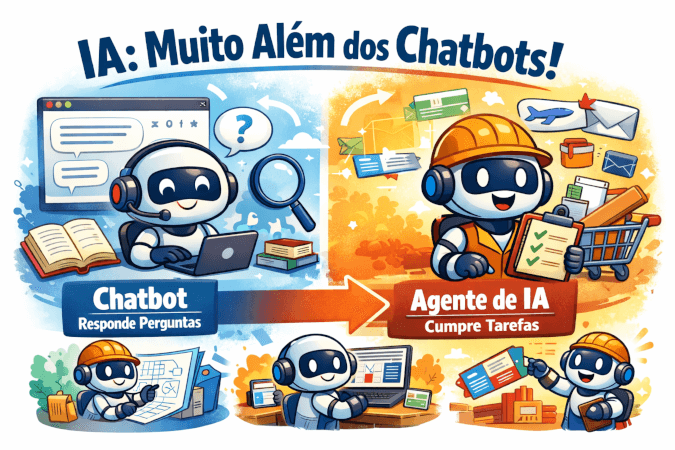 Agentes de IA: Muito Além dos Chatbots!