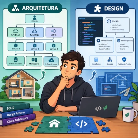 Design de código VS Arquitetura de software